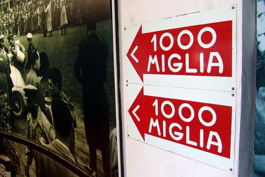 Mille Miglia Museum in Brescia