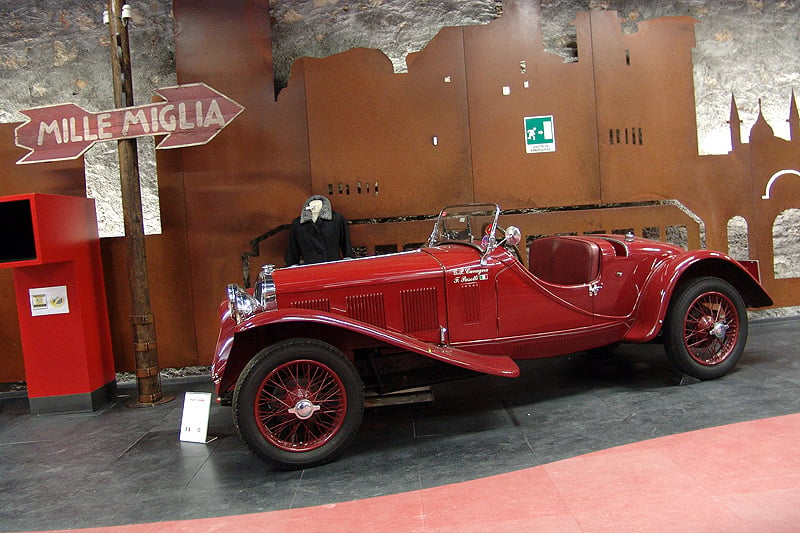 Mille Miglia Museum in Brescia