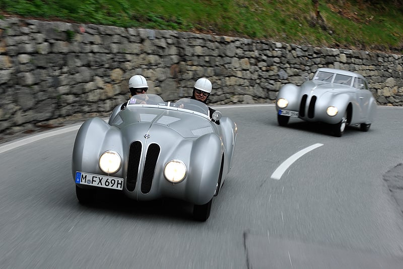 Alpentour: Im BMW 328 Rennwagen zur Mille Miglia