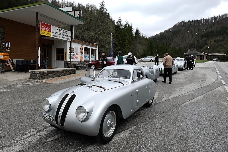 Alpentour: Im BMW 328 Rennwagen zur Mille Miglia