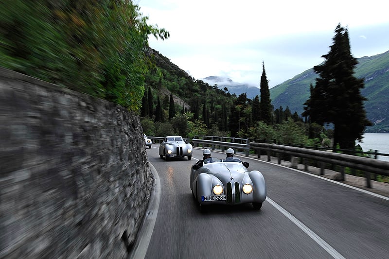 Alpentour: Im BMW 328 Rennwagen zur Mille Miglia