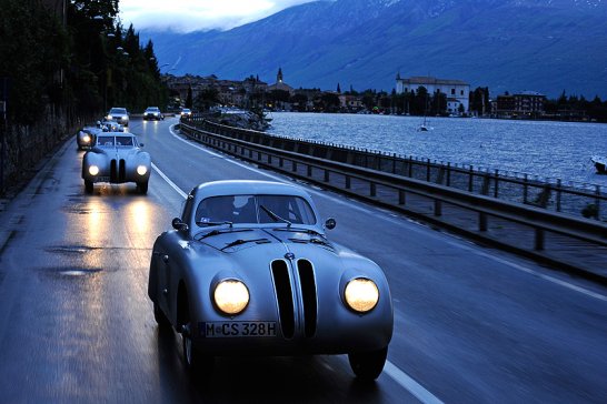 Alpentour: Im BMW 328 Rennwagen zur Mille Miglia