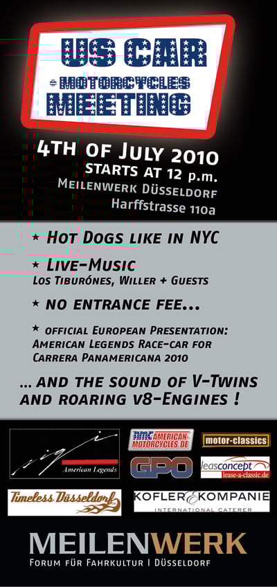 US Car & Motorcycle Meeting 2010 im Meilenwerk Düsseldorf