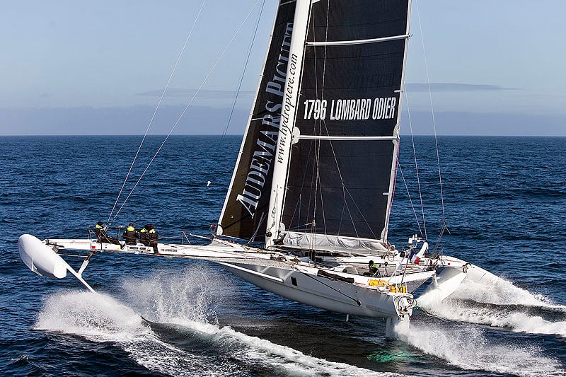 l’Hydroptère: Der fliegende Trimaran