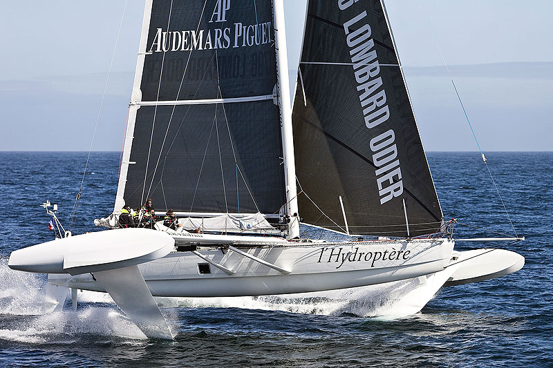 l’Hydroptère: Der fliegende Trimaran