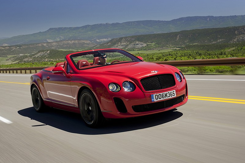 Bentley Supersports Convertible: Neue Bilder