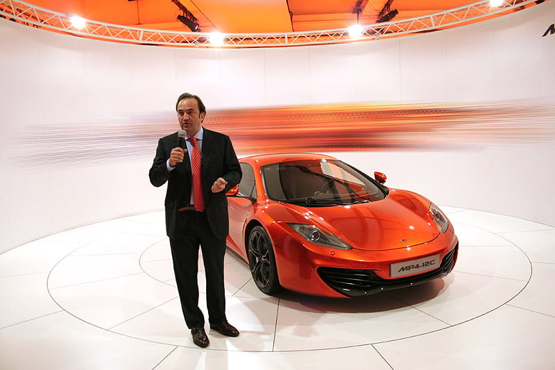 McLaren Pressekonferenz in Hamburg 