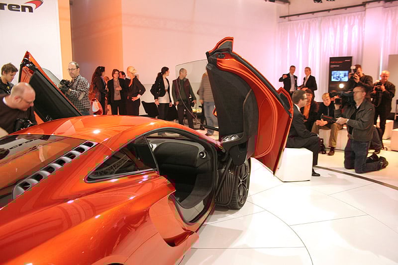 McLaren Pressekonferenz in Hamburg 
