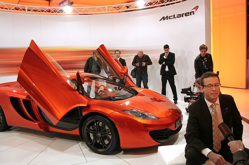 McLaren Pressekonferenz in Hamburg 