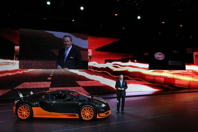 Paris 2010: VW Group Night