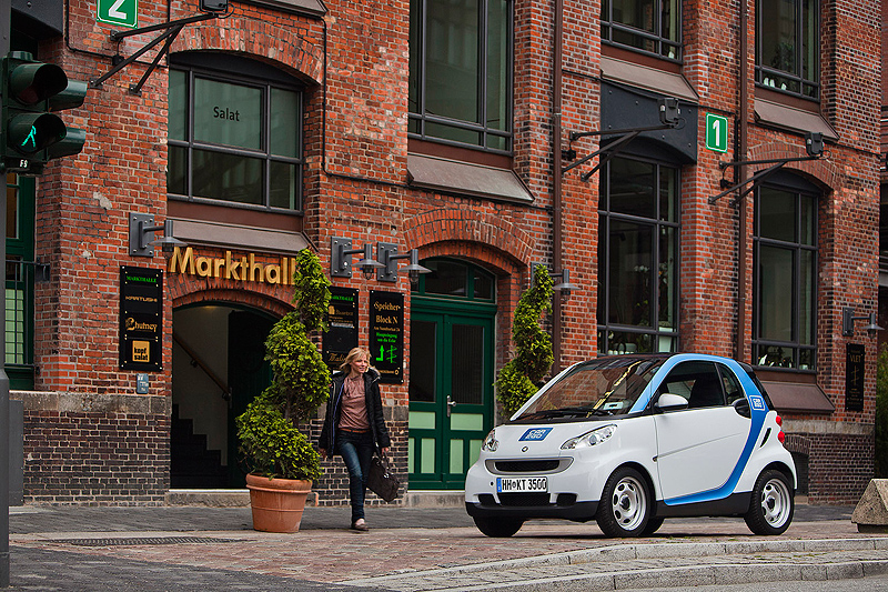 Car2Go: Smart-Sharing startet 2011 in Hamburg