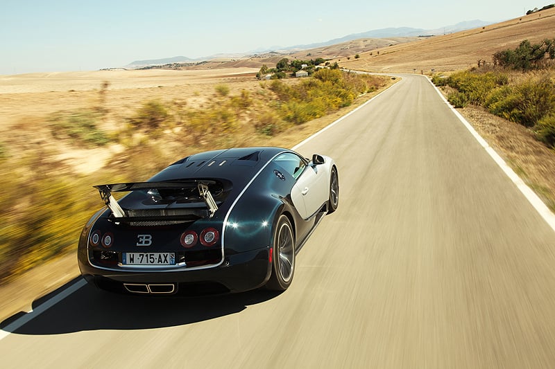 Bugatti Veyron 16.4 Super Sport: Wisch und weg