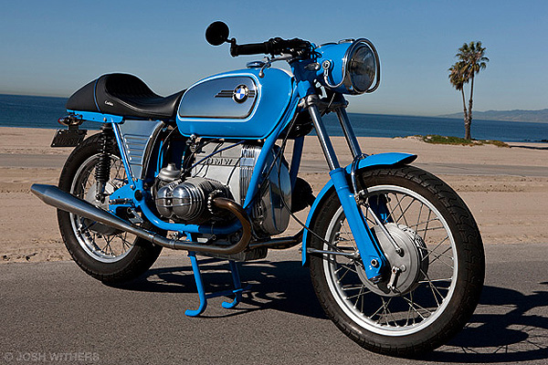 BMW R60/5 Cafe Racer: California Blue