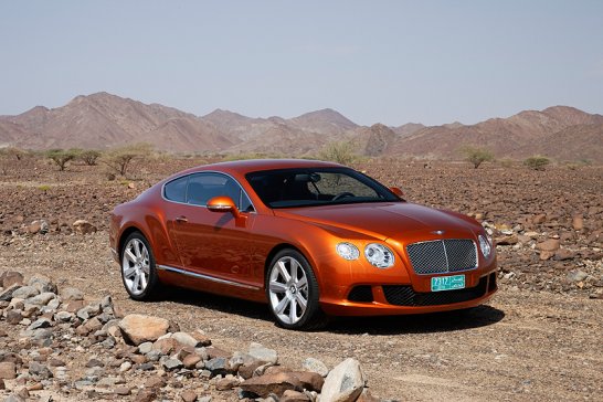 Bentley Continental GT: Die Wüste bebt