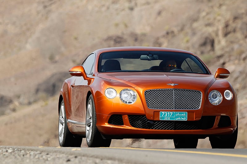 Bentley Continental GT: Die Wüste bebt