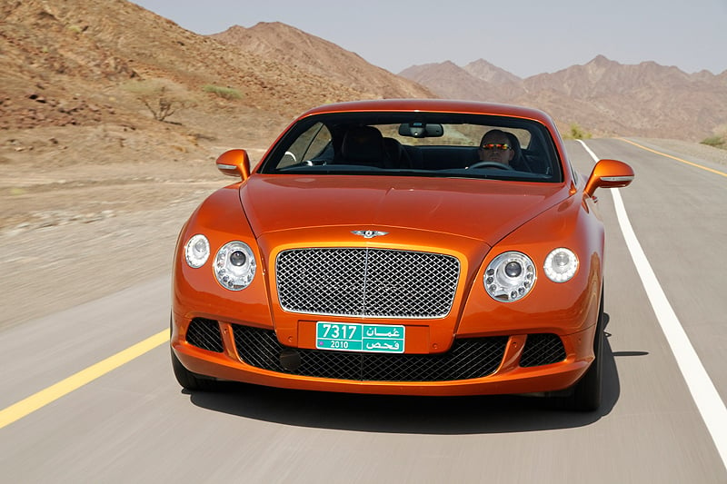 Bentley Continental GT: Die Wüste bebt