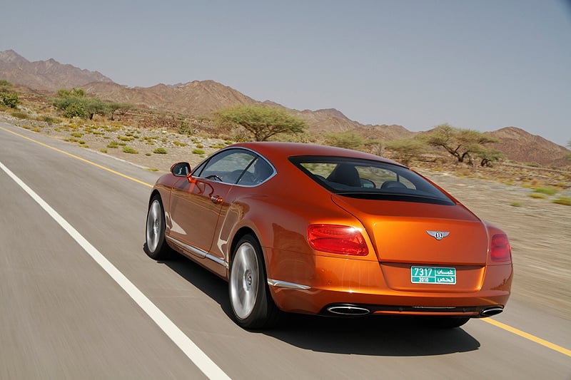 Bentley Continental GT: Die Wüste bebt