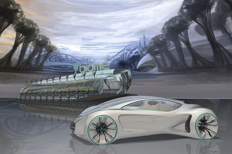 Mercedes-Benz Biome Concept: Biologischer Silberpfeil