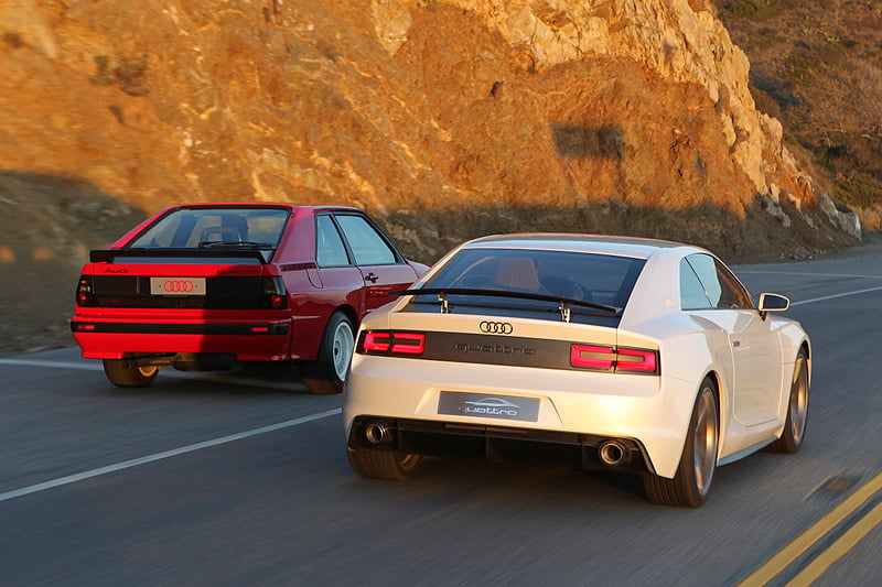 Audi Quattro Concept: Rallye-Träume