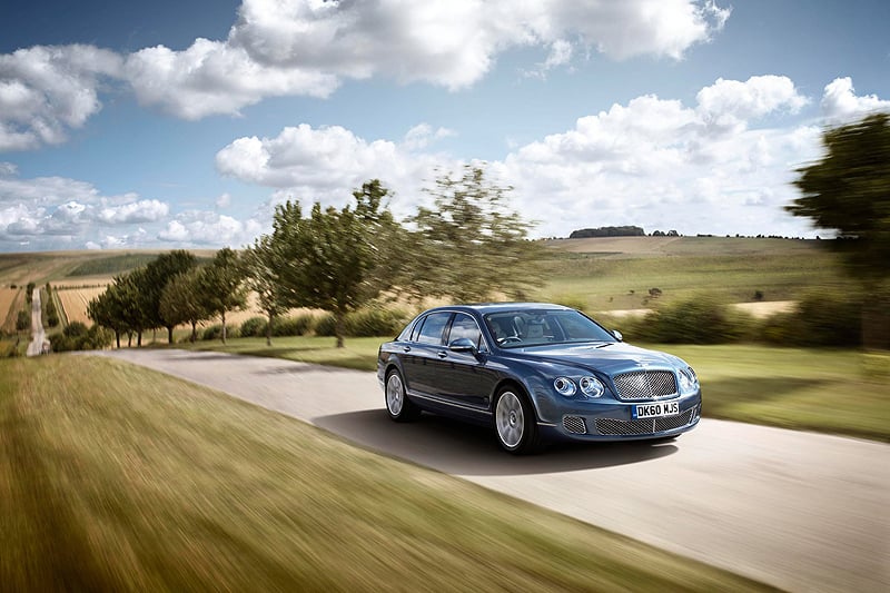 Bentley Continental Flying Spur für Modelljahr 2012 aufgefrischt