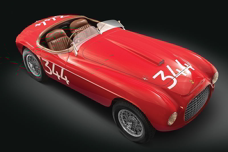 RM versteigert seltenen Ferrari 166 MM Touring in Arizona