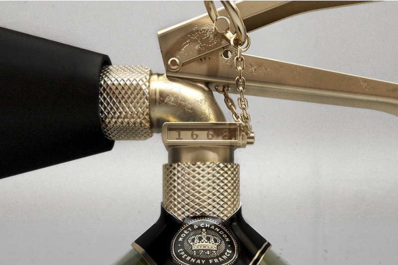 Champagne Extinguisher: Hochdruck-Durstlöscher