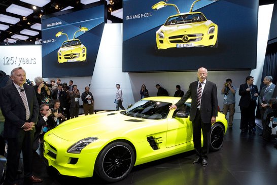 Mercedes-Benz SLS E-Cell geht ins Serie