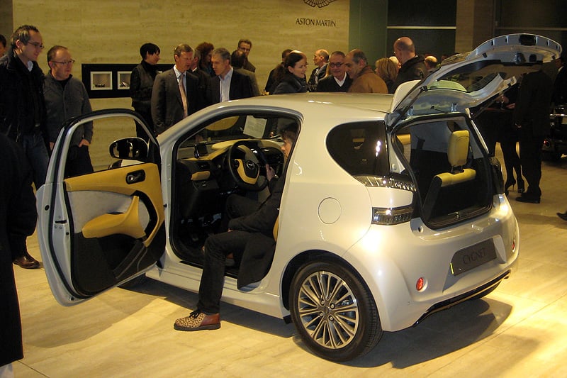 Sneak Preview: Aston Martin Cygnet in Düsseldorf