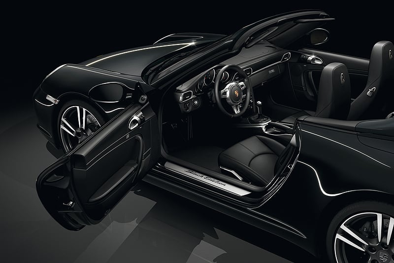 Porsche 911 Black Edition: Abklang in Schwarz