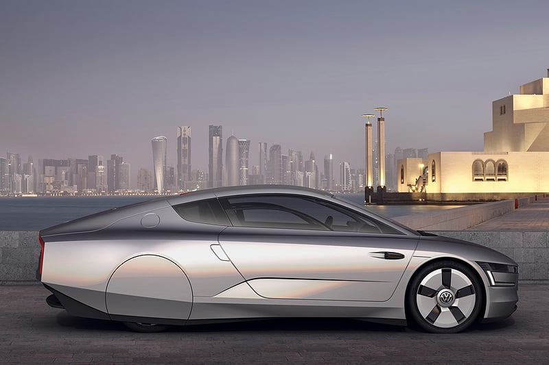 Volkswagen XL1: Ein Flügelschlag zum 1-Liter-Auto
