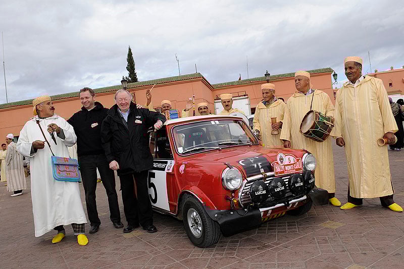 Rauno Aaltonen im Mini zurück bei der Monte