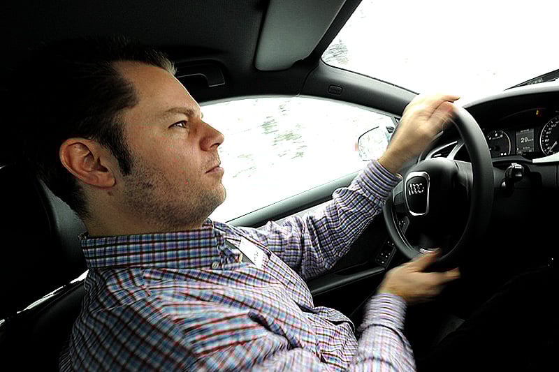 Wintertraining im Audi S4: Das Tal der Querlenker