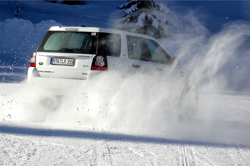 Land Rover Freelander: Der kleine Schneekönig