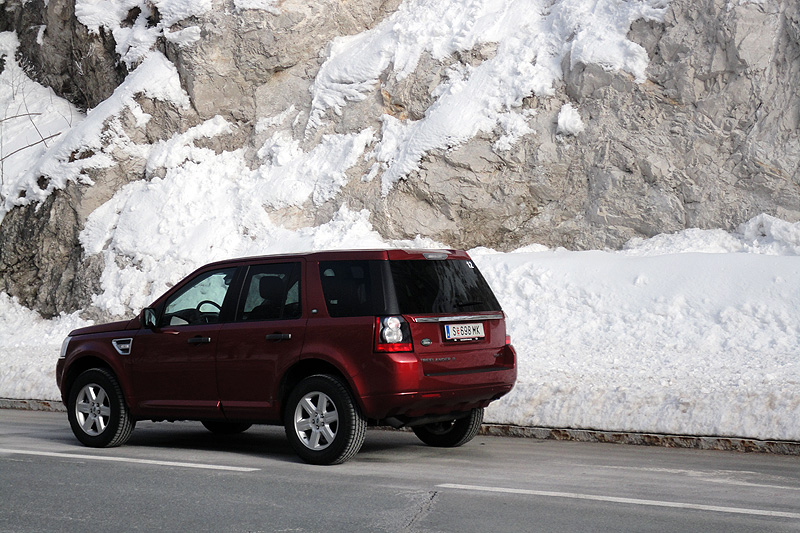 Land Rover Freelander: Der kleine Schneekönig