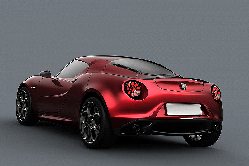 Alfa Romeo 4C Concept: Die Leichtbau-Hoffnung