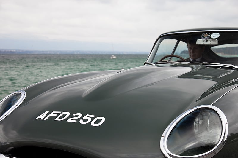 50 Jahre Jaguar E-Type: Jubiläumsfahrt in Genf