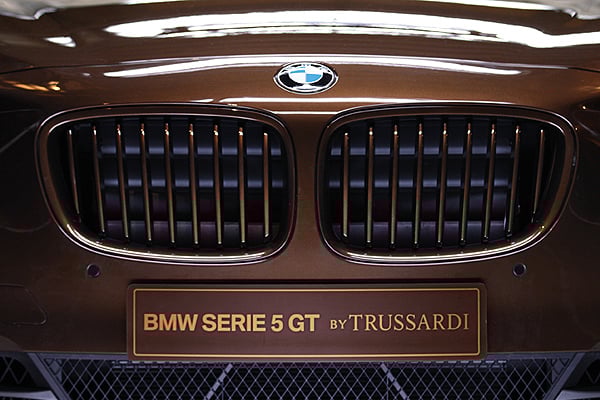 BMW 5er GT by Trussardi: Aus dem Schokobrunnen