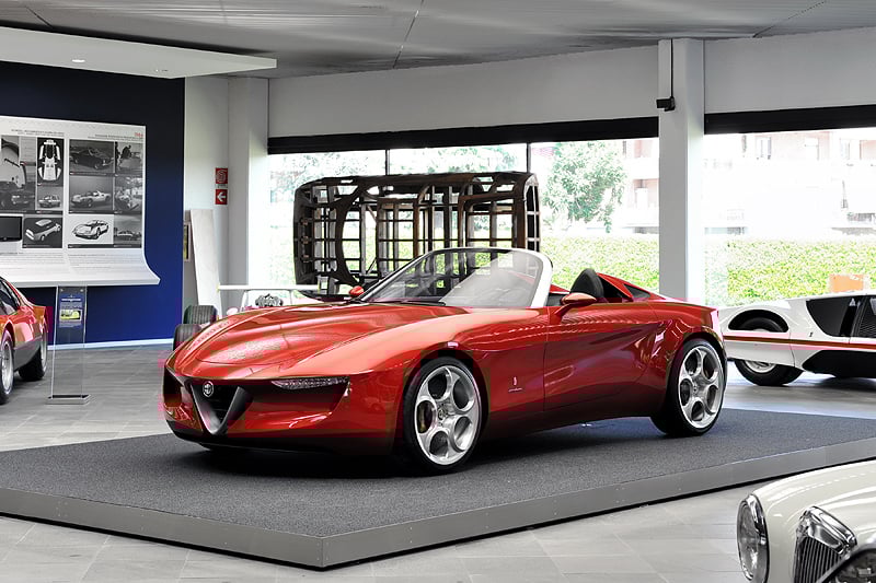 Pininfarina Collection: from Cisitalia 202 to 2uettottanta