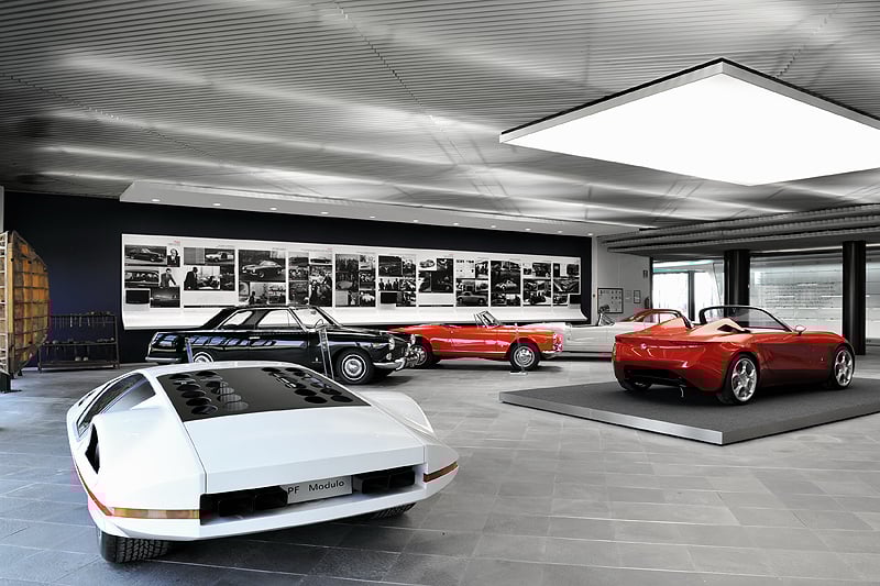 Pininfarina Collection: from Cisitalia 202 to 2uettottanta