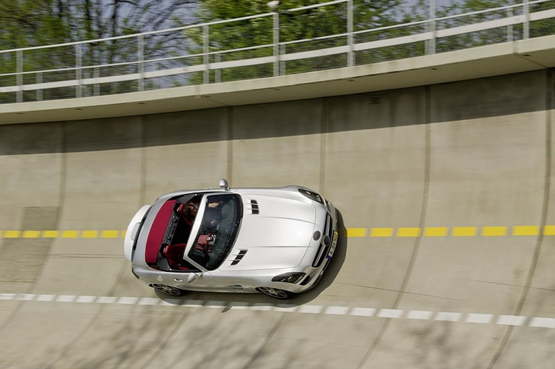 Mercedes SLS AMG Roadster: Alles andere als flügellahm