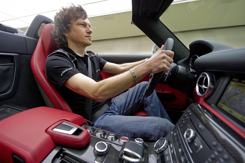 Mercedes SLS AMG Roadster: Alles andere als flügellahm