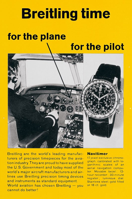 Ikonen der Uhrengeschichte No. 2: Breitling Navitimer