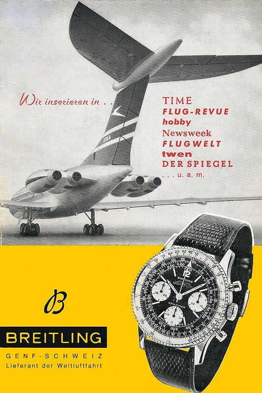 Icons of watchmaking history no.2: Breitling Navitimer