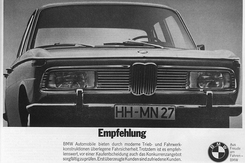 50 Jahre BMW 1500 bis 2000 tii: Aufbruch zum Weltruhm