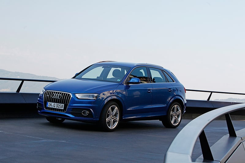 Erste Testfahrt im Audi Q3 Fünfzylinder-Prototyp