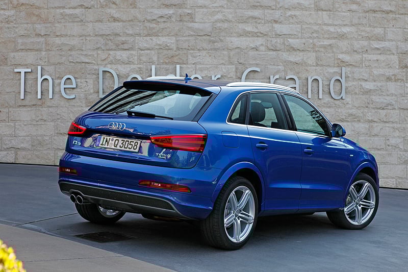 Erste Testfahrt im Audi Q3 Fünfzylinder-Prototyp