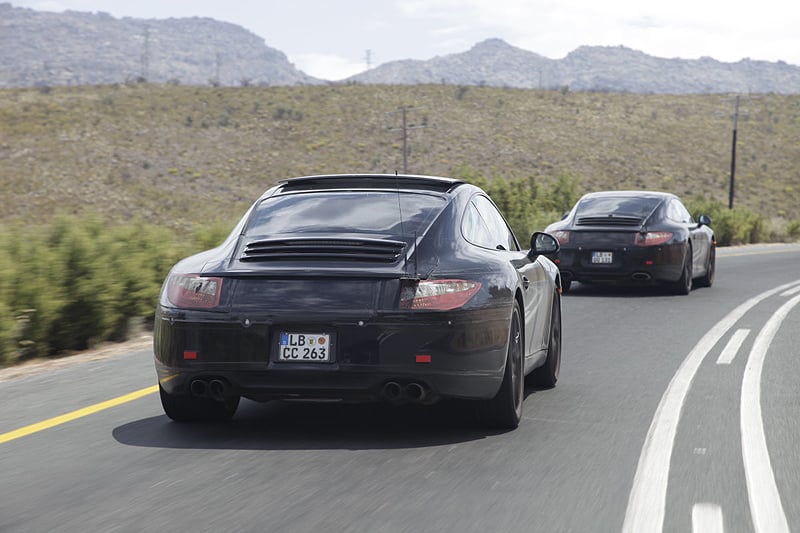 Erprobungsfahrt im neuen Porsche 911 (991)