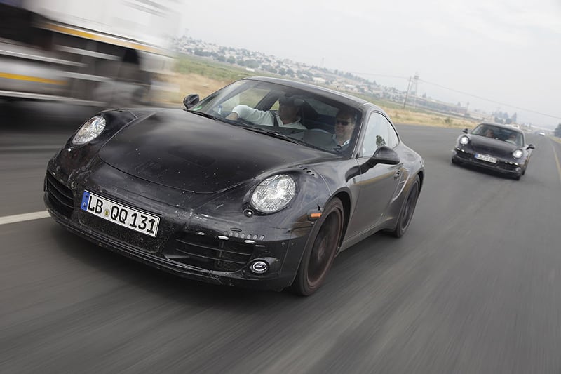 Erprobungsfahrt im neuen Porsche 911 (991)