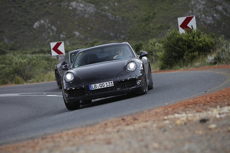 Erprobungsfahrt im neuen Porsche 911 (991)