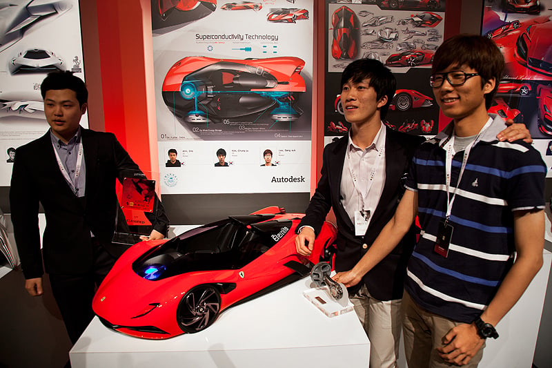 Ferrari World Design Contest 2011: Seoul’s Hongik University wins the challenge